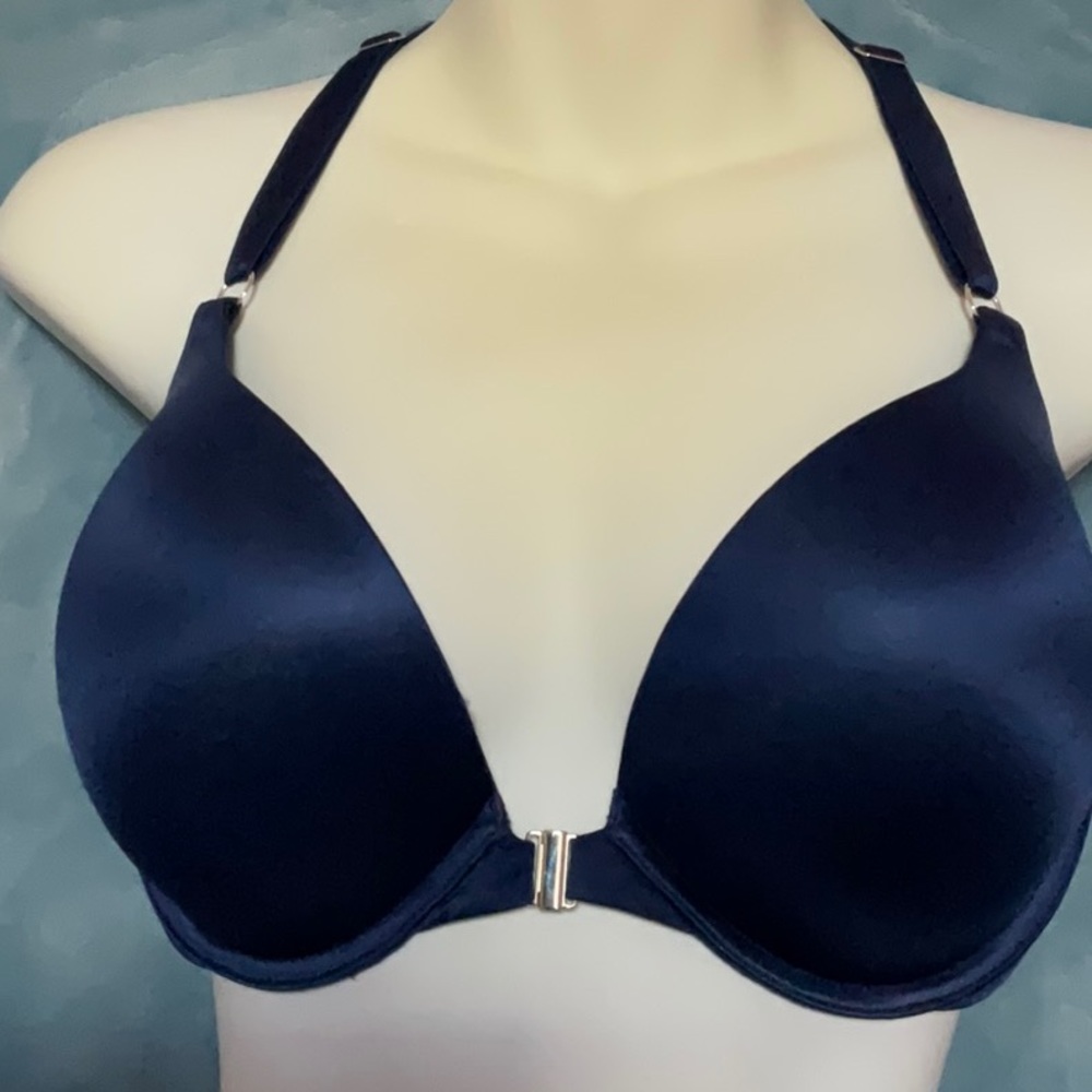 VICTORIAS SECRET RACERBACK PUSH-UP BRA 34DDD